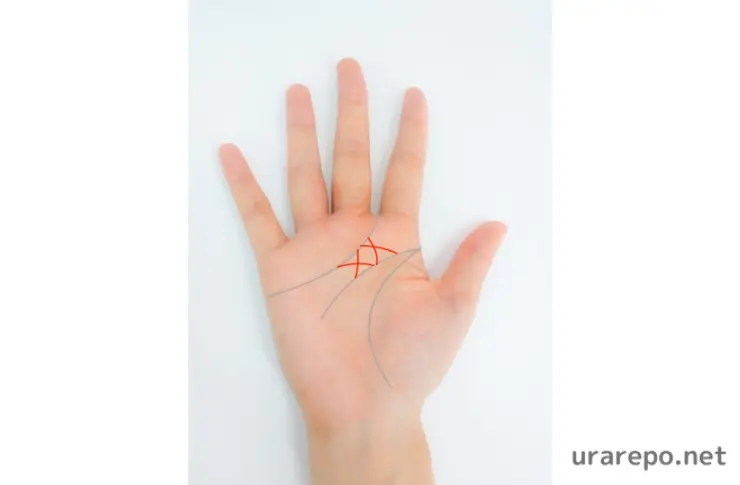 神秘十字線が2つ